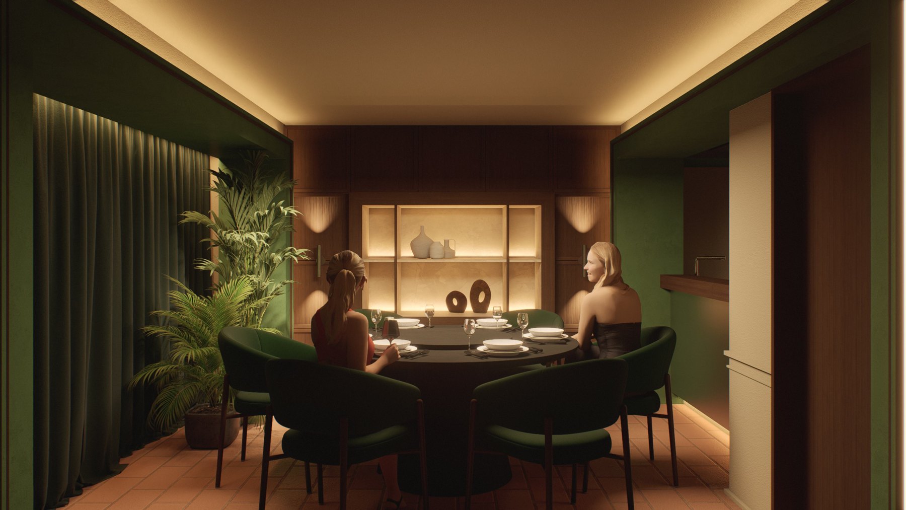 Private dining room