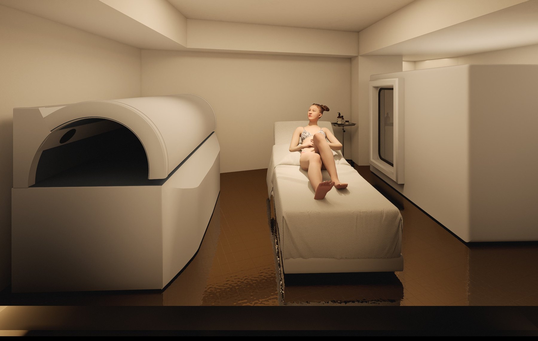 Recovery capsule room